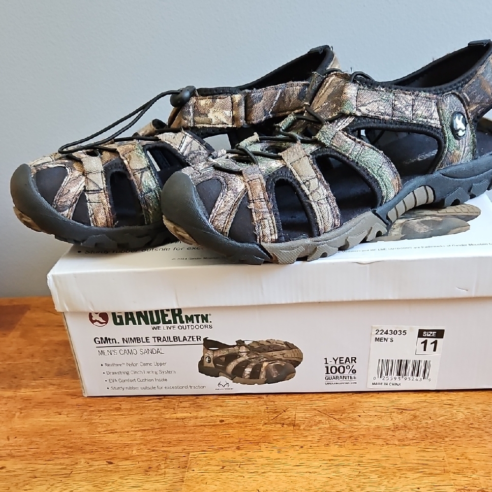 Gander Mountain Nimble Trailblazer Sandals - Black and Brown